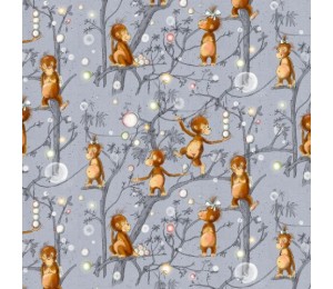 Bio Jersey Lillestoff - Affenbande